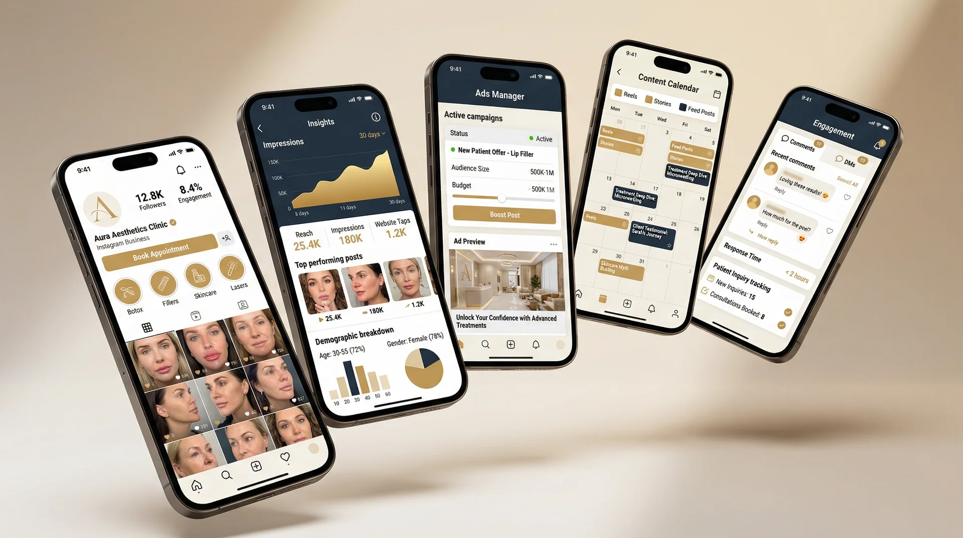 Beauty salon social media marketing