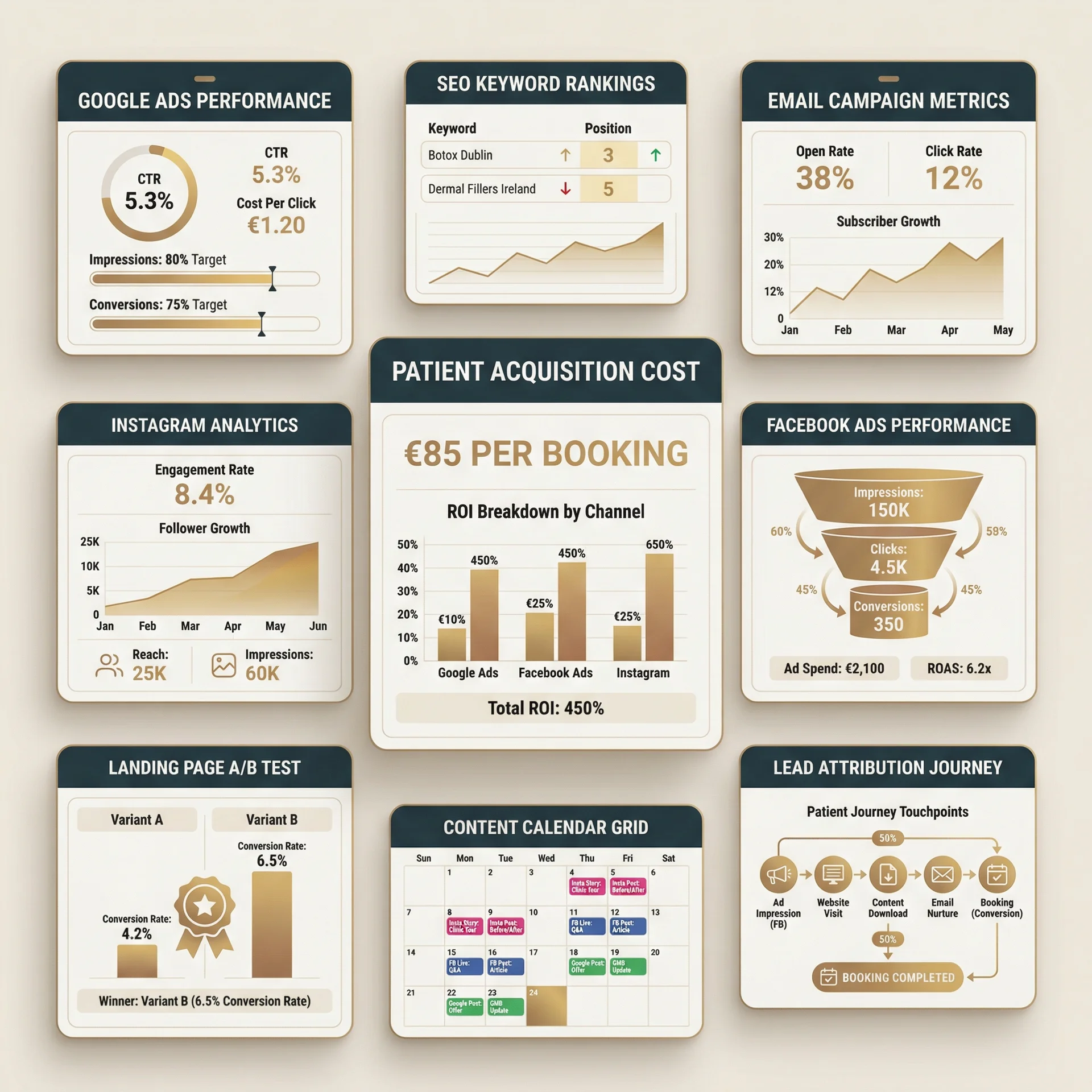 Cosmetic surgery marketing Ireland